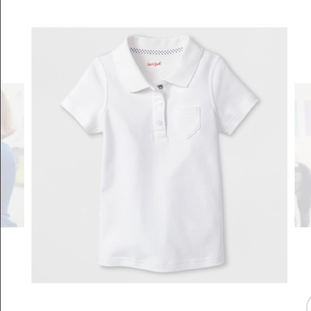 Uniform Polo Shirt - Cat & Jack™ White
